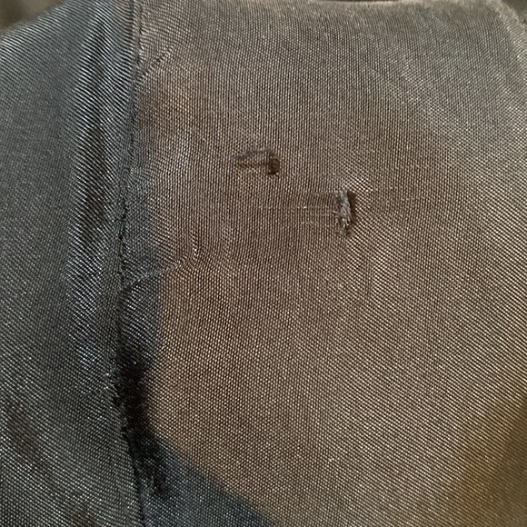 SOMETHING ELSE by Natalie Wood BLACK TUXEDO STYLE OPEN-FRONT JACKET/TOP SZ M - Picture 13 of 13